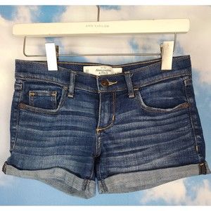 Abercrombie & Fitch Dark Blue Denim Jeans Size 00